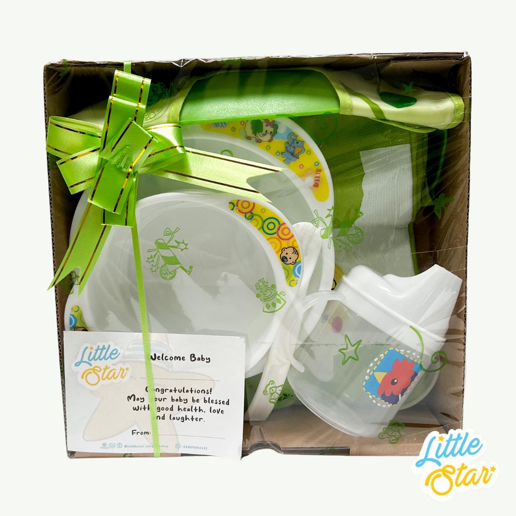 Hampers Bayi Newborn Baby Feeding Gift Set Kado Parcel Paket Perlengkapan Makan Mpasi