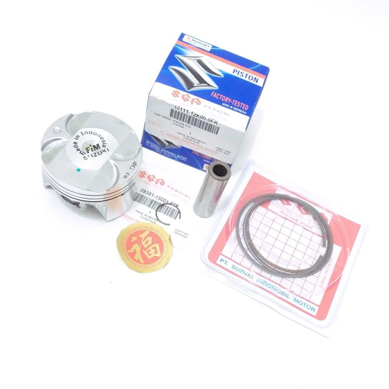PISTON KIT SUZUKI GSX 150R SATRIA FU INJEKSI ORIGINAL SUZUKI