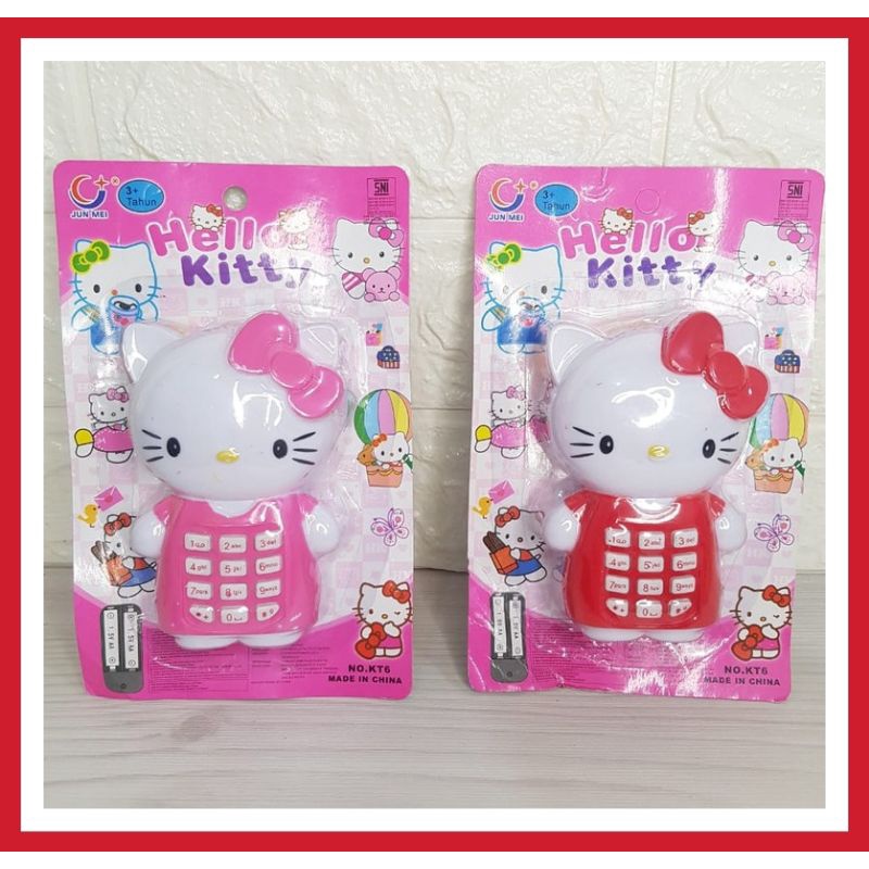 MAINAN TELPON // MAINAN TELEPON ANAK HELLO KITTY