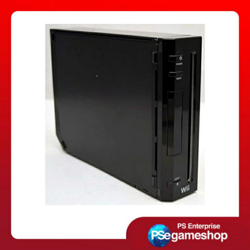 Nintendo Wii Black Console ( Hanya mesin saja )