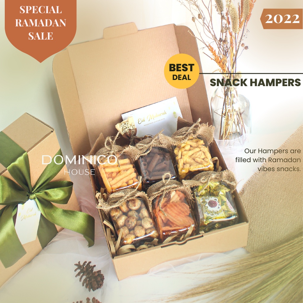 

HAMPERS LEBARAN AESTHETIC / PARCEL IDUL FITRI / GIFT BOX SNACK IN JAR / HAMPERS SNACK RAMADAN RAYA