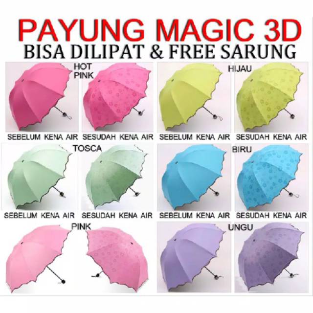 PAYUNG 3D MAGIC UMBRELLA