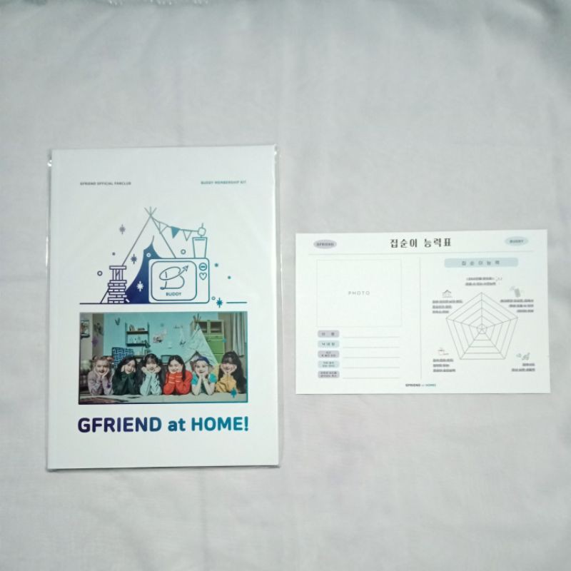 Official Photobook Gfriend Buddy Membership Kit Sowon Yerin Eunha Yuju Sinb Umji