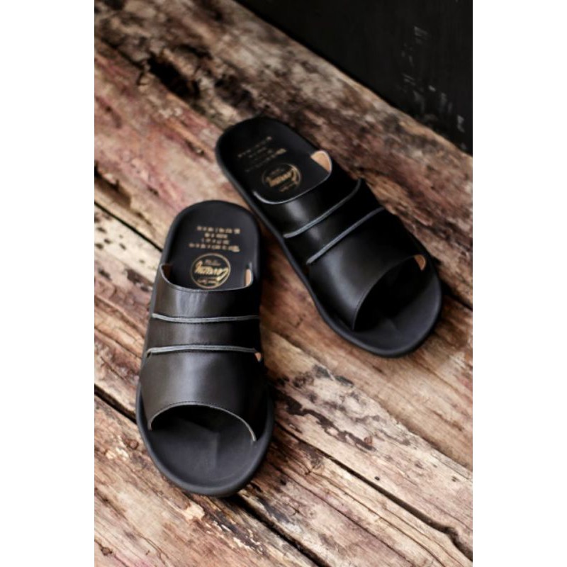 TAIM BROWN Sandal pria kulit asli cevany original handmade sandal jepit kulit pria bisa COD