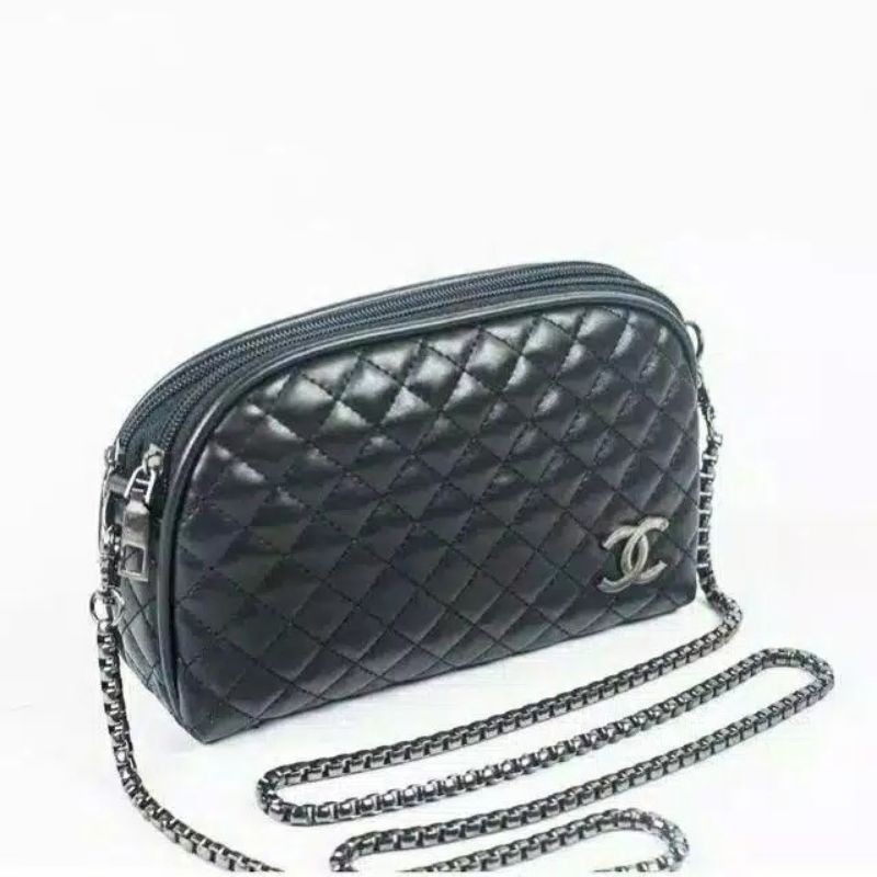 Tas Selempang Chanel Tali Rantai Bulat Tas Wanita Ala Korea