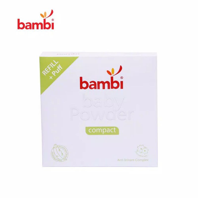 Bambi Baby Powder Compact Refill 40gr