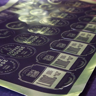 Stiker Label Produk Kemasan Minuman Makanan Sticker Gold Stiker Label Produk Kemasan Minuman Makanan Sticker Gold