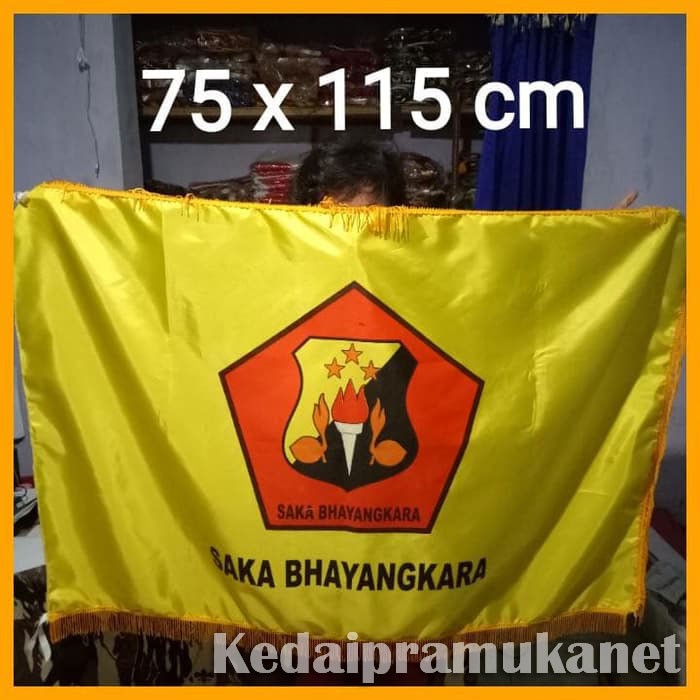 Jual Bendera Saka Pramuka Bhayangkara Rumbai | Shopee Indonesia