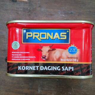 [340 gr] PRONAS Corned Beef/Kornet sapi original | Shopee