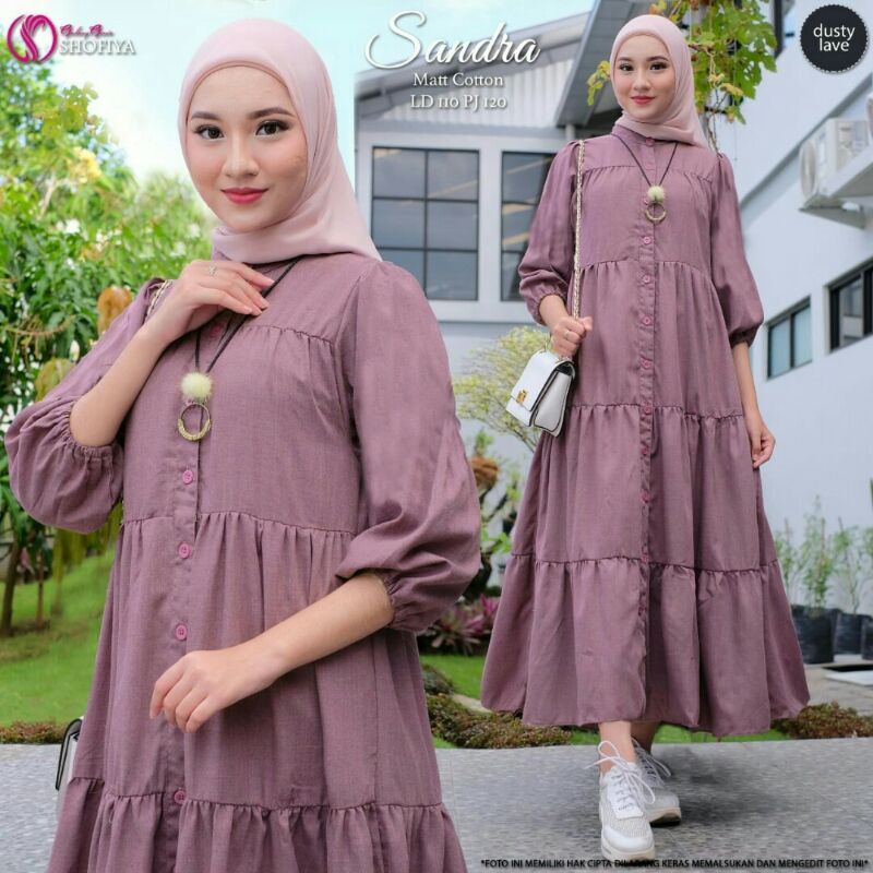 SANDIRA &amp; SANDRA Midi Dress Ori by Shofiya