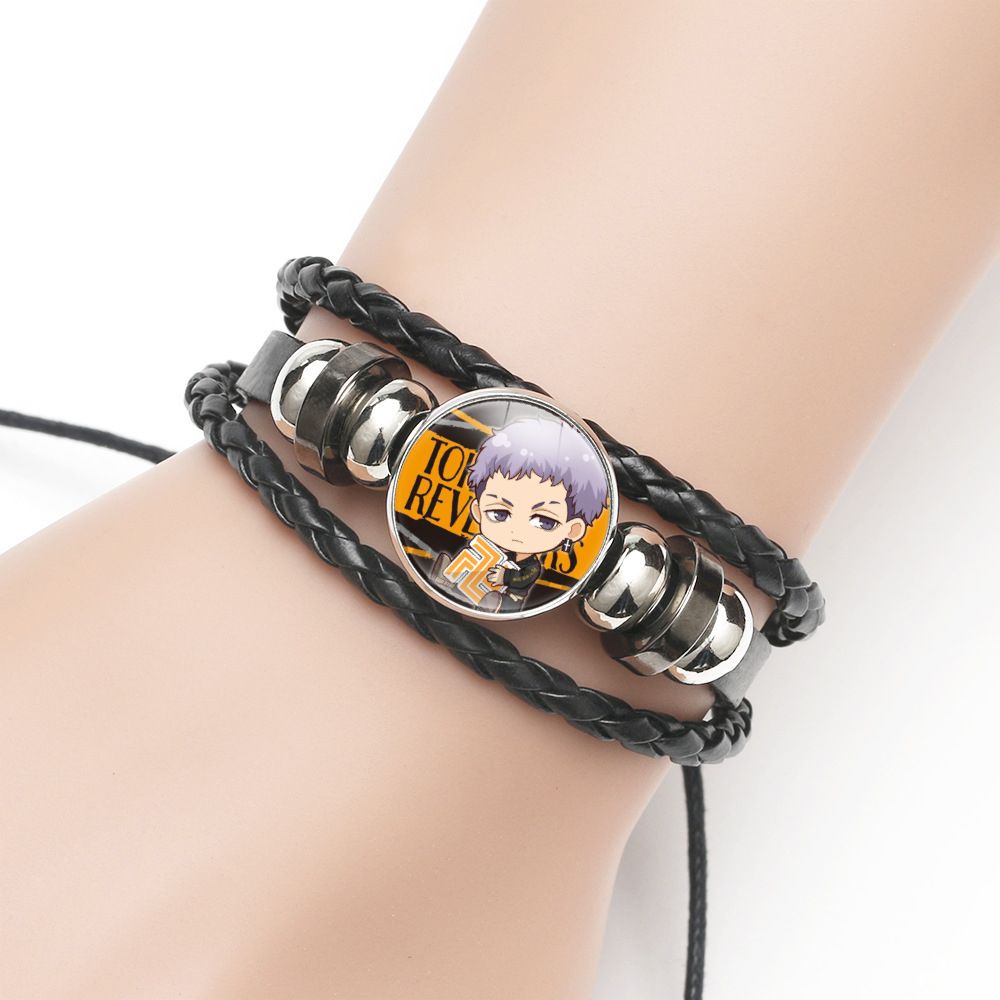 Gelang Kepang Desain Kartun Anime Jepang Tokyo Revengers Ryuguji Ken Untuk Hadiah Ulang Tahun