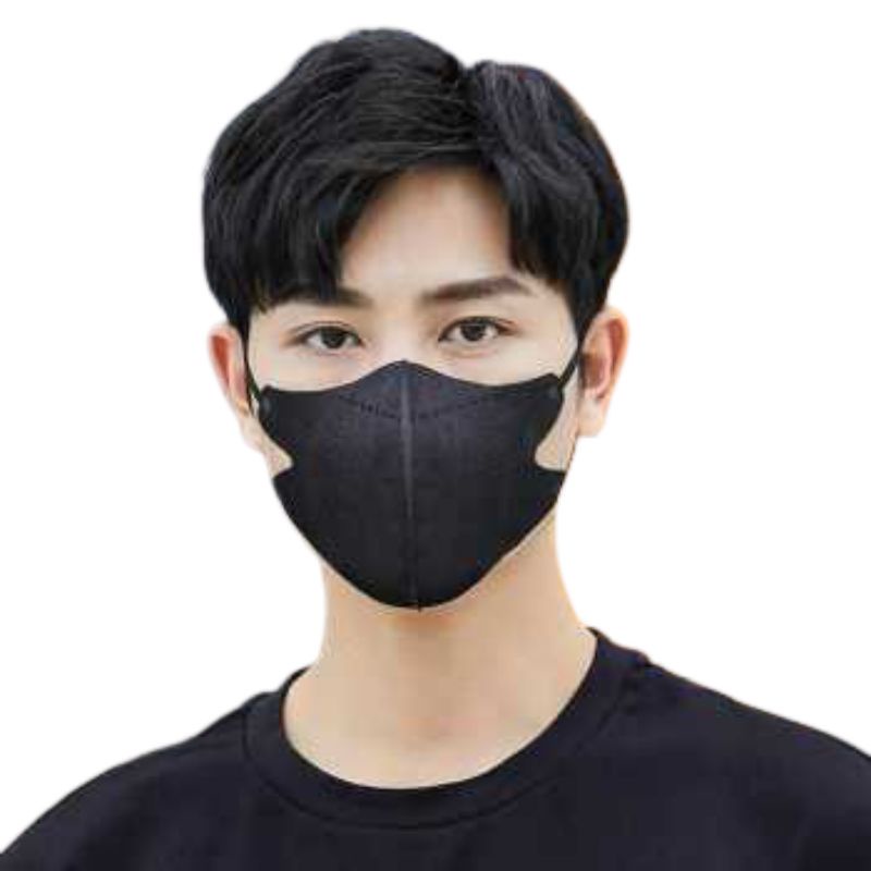 Masker Kesehatan / Masker Duckbill / Masker Hitam / Masker Duckbill Hitam / Mssker Korea