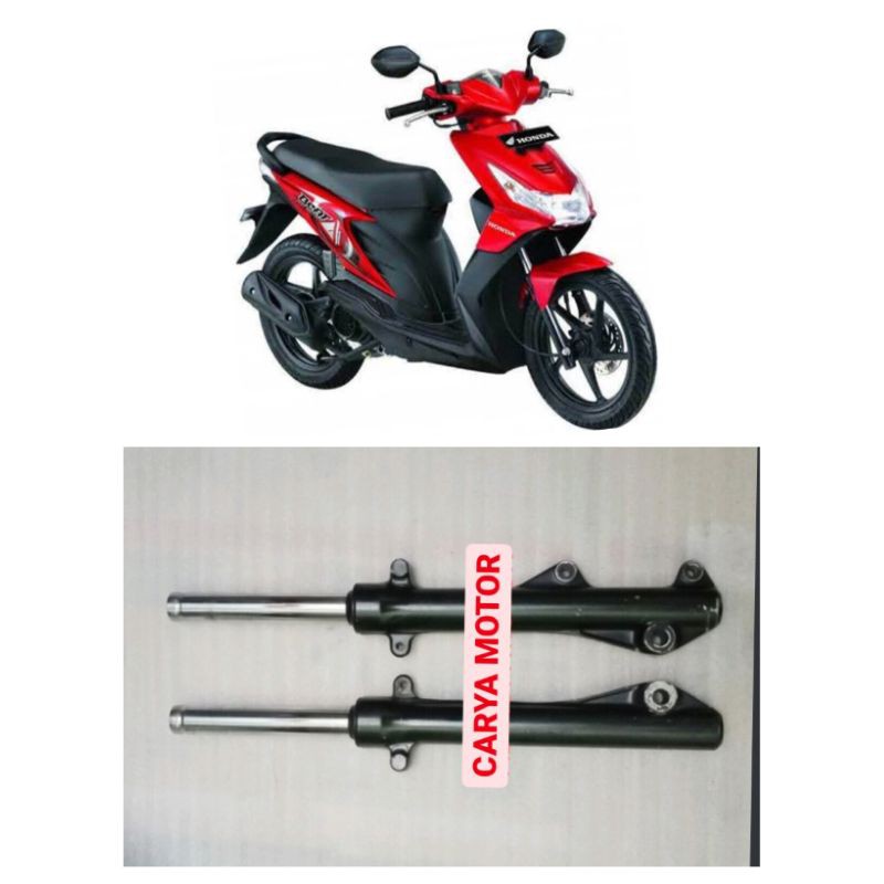promo jual shok shockbreaker depan Honda beat karbu old KVY tahun 2008 asli original c0p0tan motor
