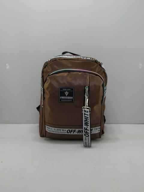 Tas punggung Ransel Offwhite