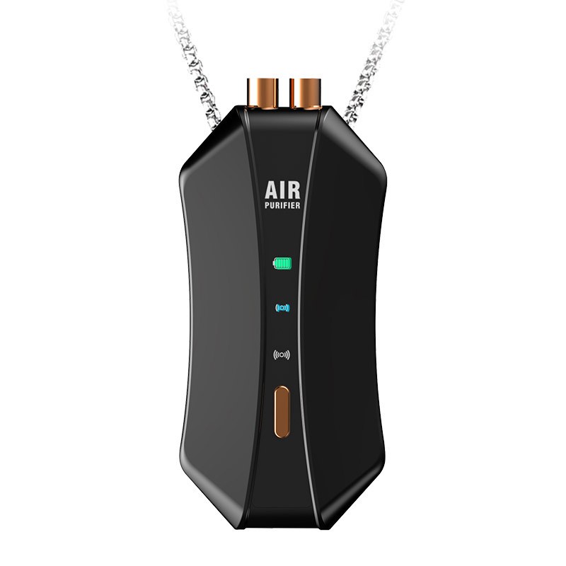 Aolon M10 Kalung Air Purifier / Generator Ion Negatif Mini Portable USB