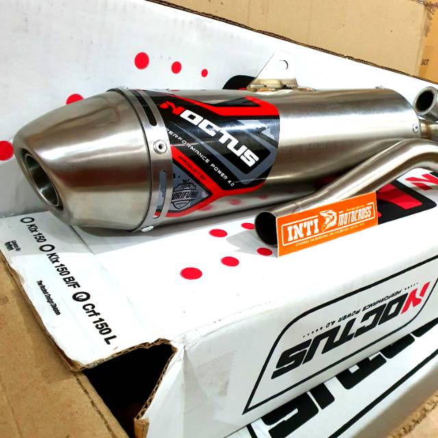 Knalpot + pipe guard NOCTUS