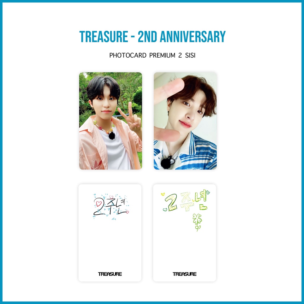 [SET] Photocard Treasure 2nd Anniversary Premium