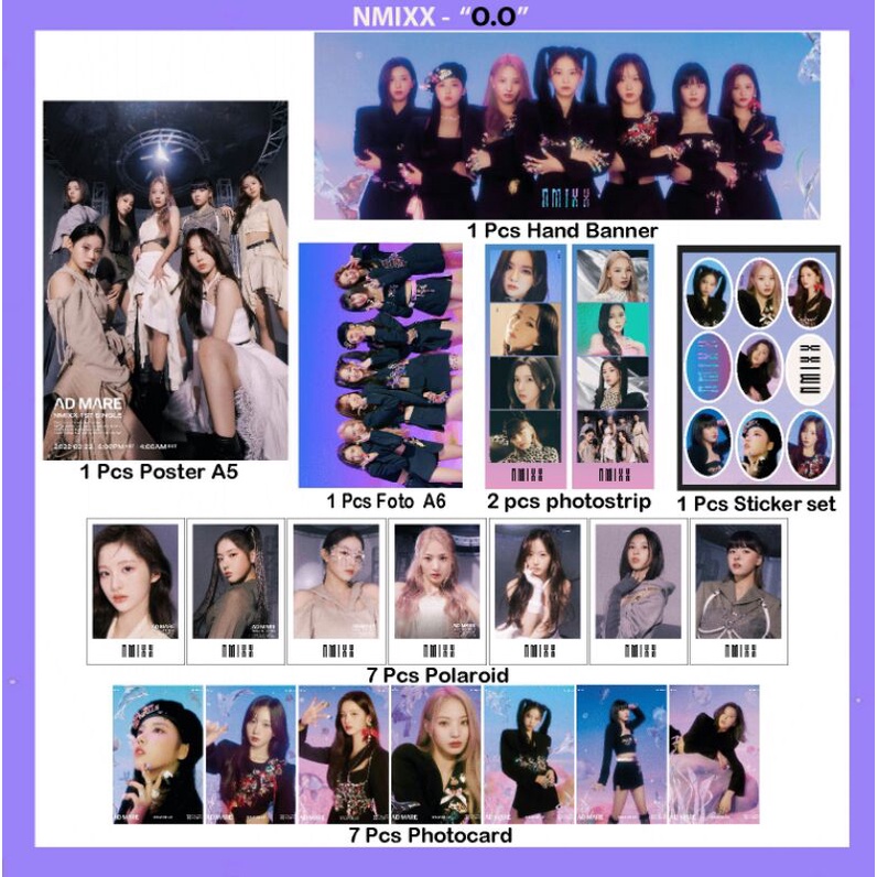 Fankit NMIXX admare, NMIXX O.O Entwurf Dice expergo