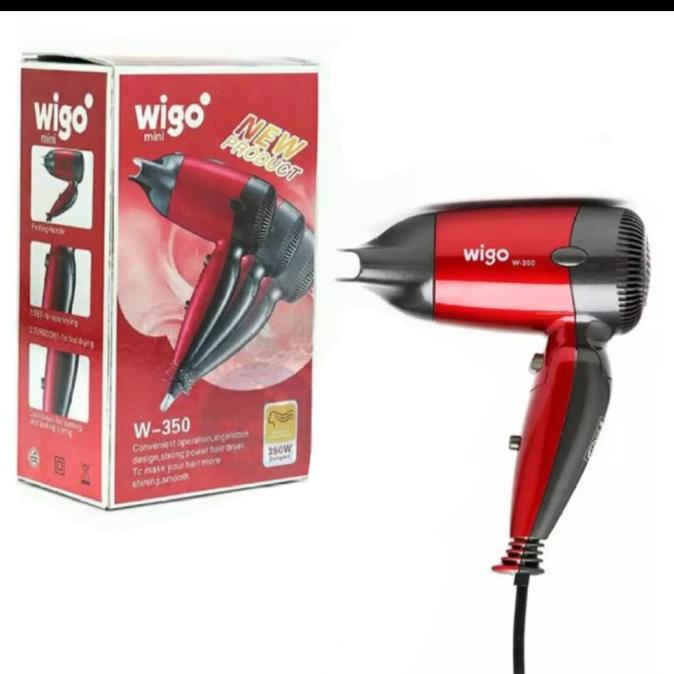 Hairdryer Wigo W350 ORIGINAL - Hairdryer Lipat Wigo - Hairdryer Travel Star Seller Termurah