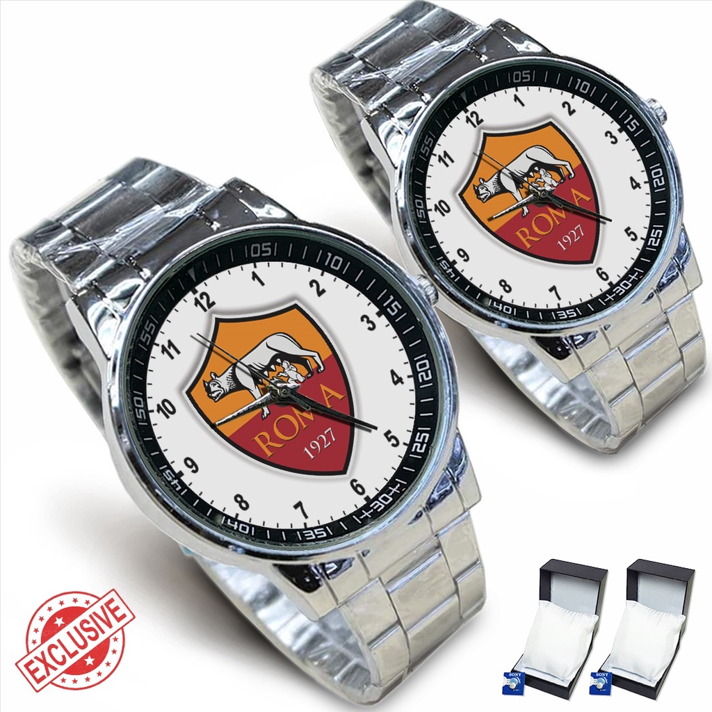 Jam Tangan Rantai Couple A.S ROMA 1927 - 1 (Special)