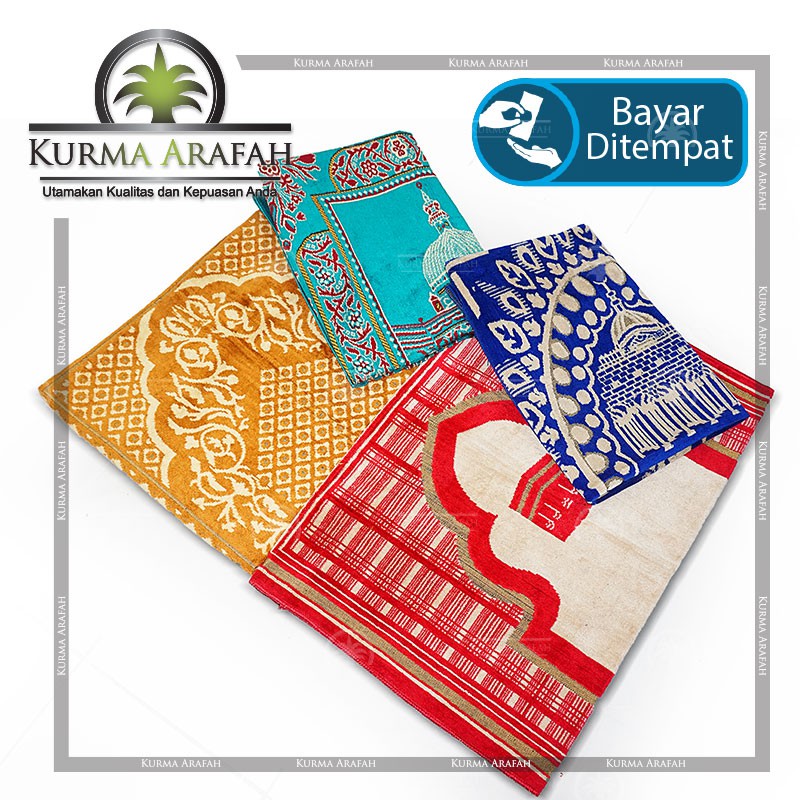 Sajadah Beludru Jumbo Murah grosir ASLI TURKI