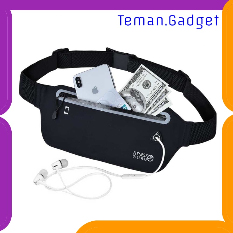 TG-ID025 ZEST TAS PINGGANG OLAHRAGA PREMIUM SPORT WAIST BAG - ZE-WP350