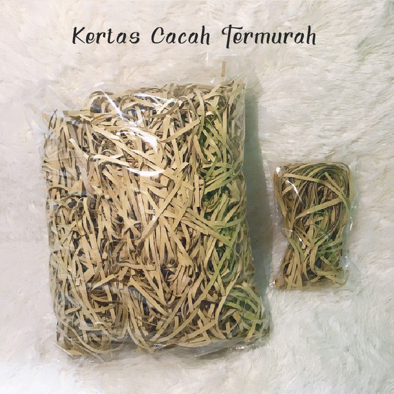 

PALING MURAH | KERTAS CACAH | KERTAS PACKING | KERTAS SERUT | KERTAS POTONG | SHREDDED paper | Kertas samson 80 gsm| bahan hiasan hampers rustic