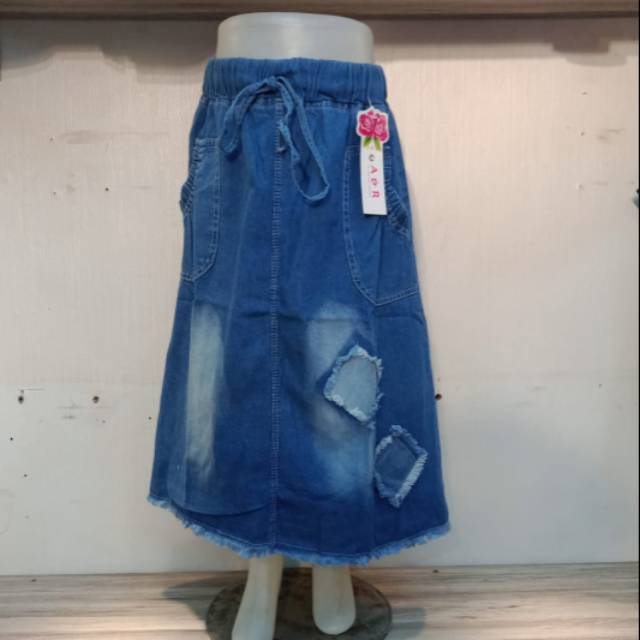 Rok jeans anak