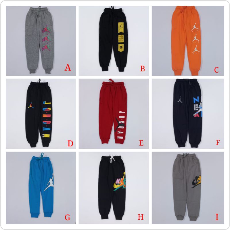 Jogger Anak Laki Laki NIKE AIR JORDAN 2 3 4 5 6 7 8 9 10 11 12 Tahun Kode 120