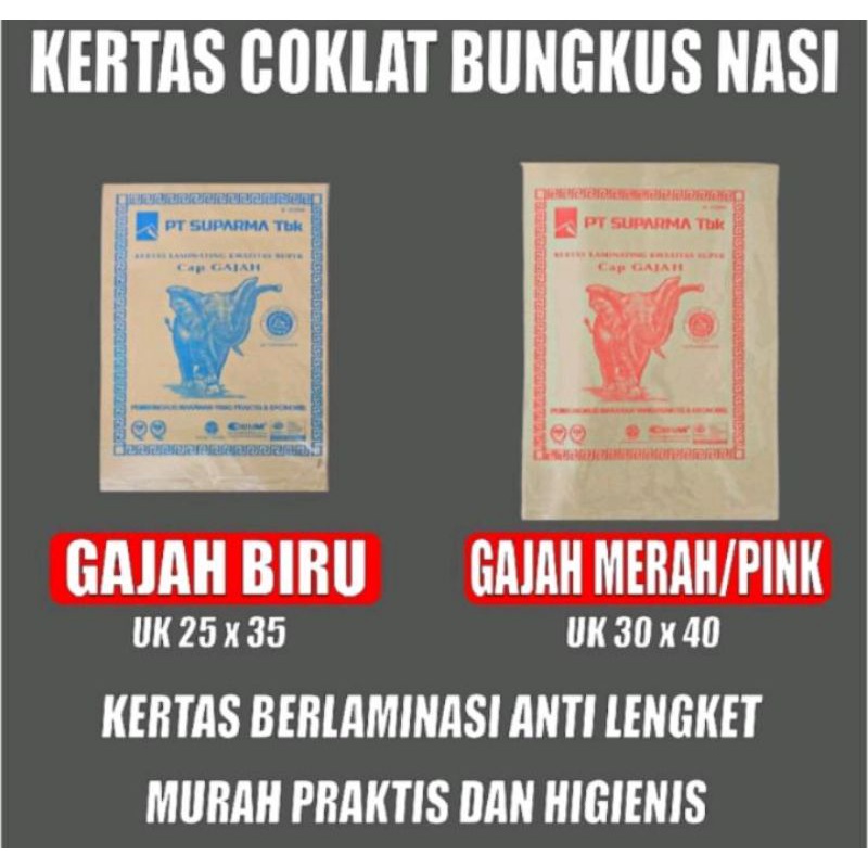 

kertas nasi ukuran 25×35 dan 30×40 isi 100 lembar/1 pak isi 250 lembar