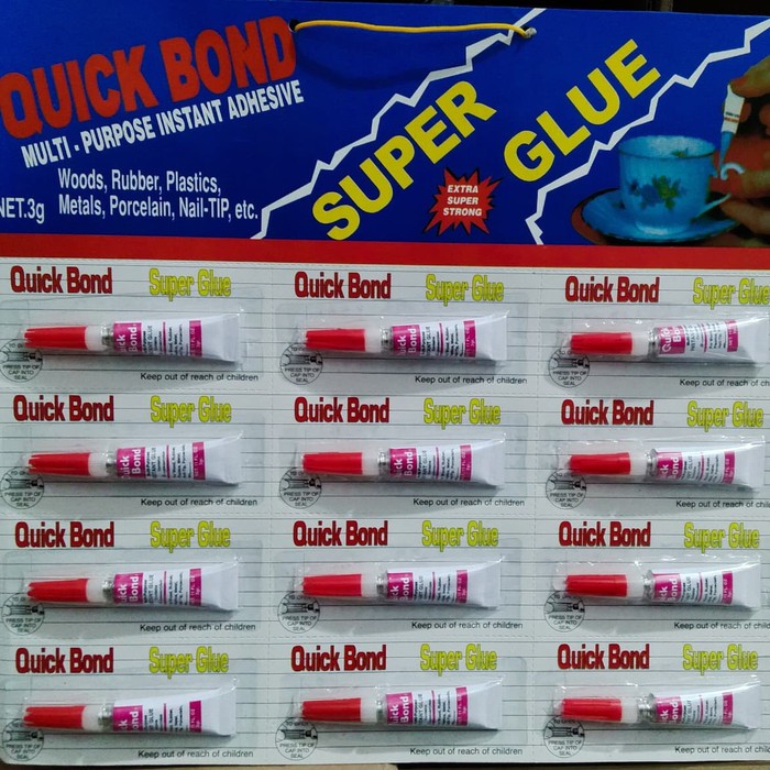 Lem Quickbond Super Glue 3 gr