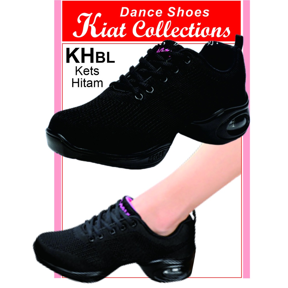 SEPATU WANITA KETS BL SNEAKERS LINE DANCE TARI MENARI DANSA JOGING OR  LARI  SENAM  SHUFFLE DANCE