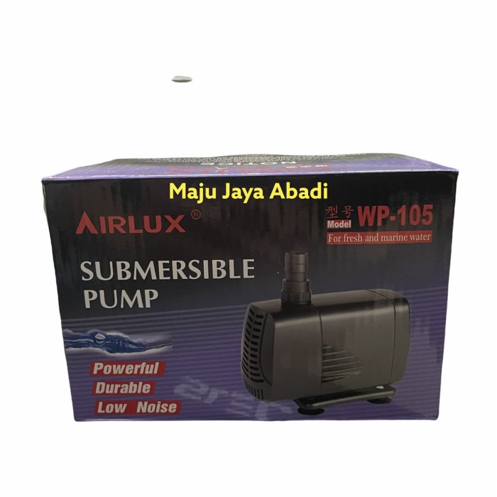Pompa Celup Air Aquarium Kolam Airlux WP 105 Submersible Pump
