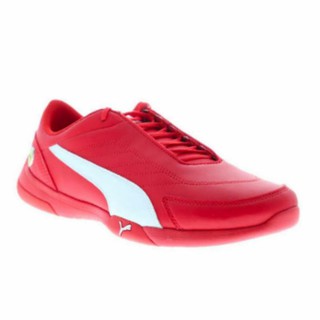 puma trainers red and white
