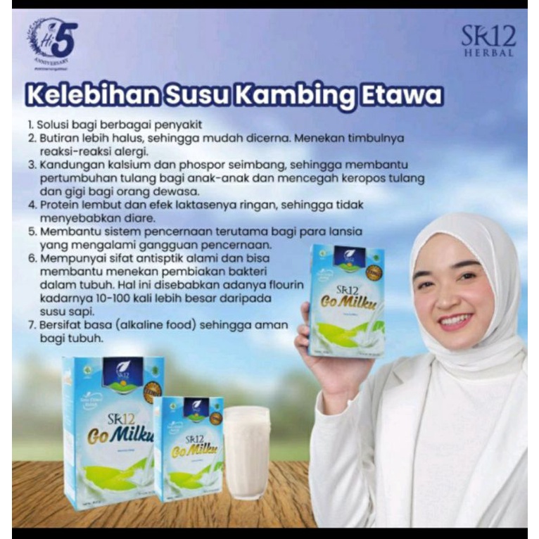 

SUSU KAMBING ETAWA BUBUK SR12/SR12 GO MILKU /RASA COKLAT DAN ORIGINAL