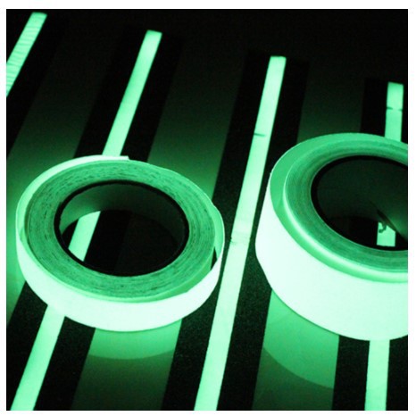 [ISOLASI] -  Lakban Glow In The Dark Luminous Adhesive Tape 1.5 cm x 10 m - A0015 - Multi-Color