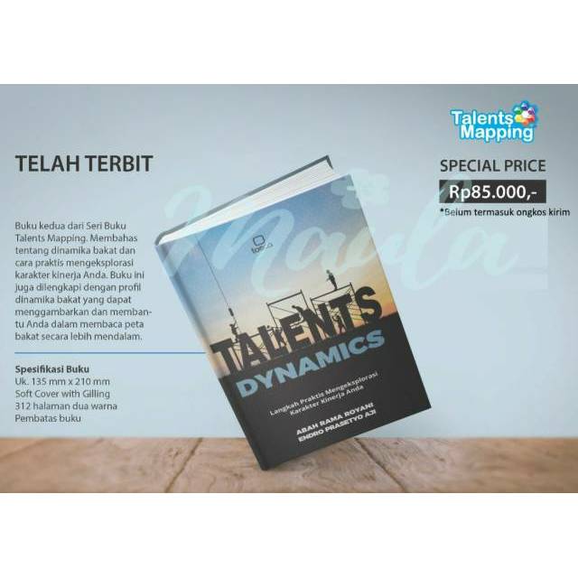 Buku TMD Talents Mapping Dynamics