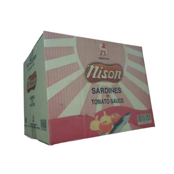 Nison Sardine in Tomato Sauce 155gr &amp; 425 gr seafood kaleng