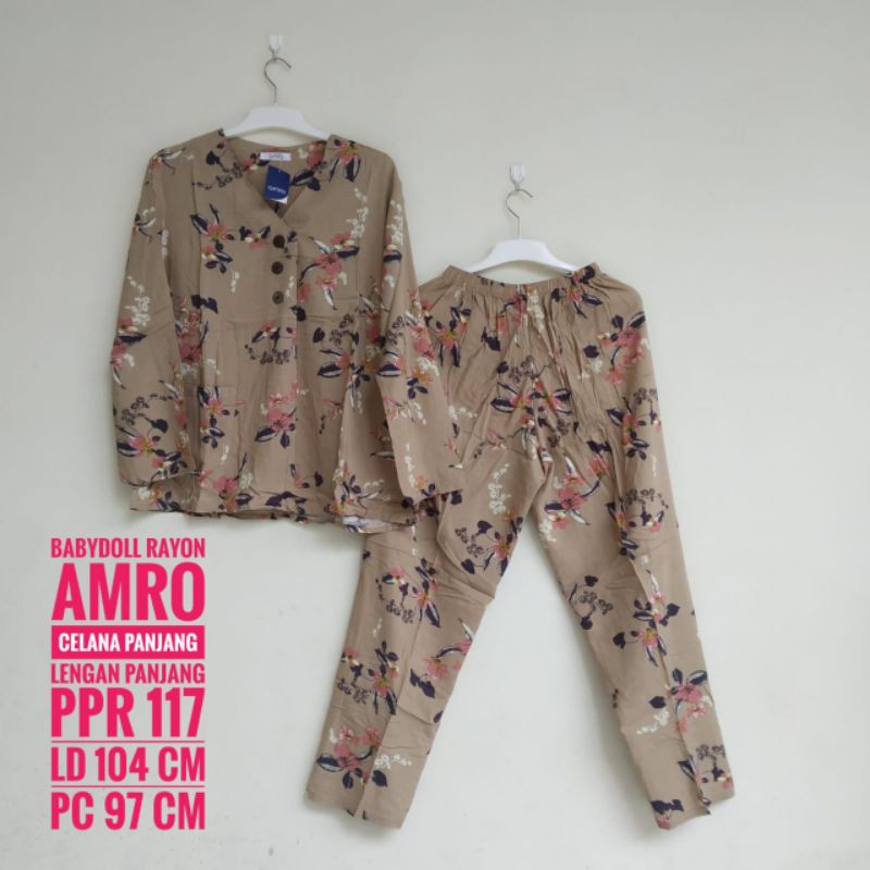 SETELAN BABY DOLL AMRO