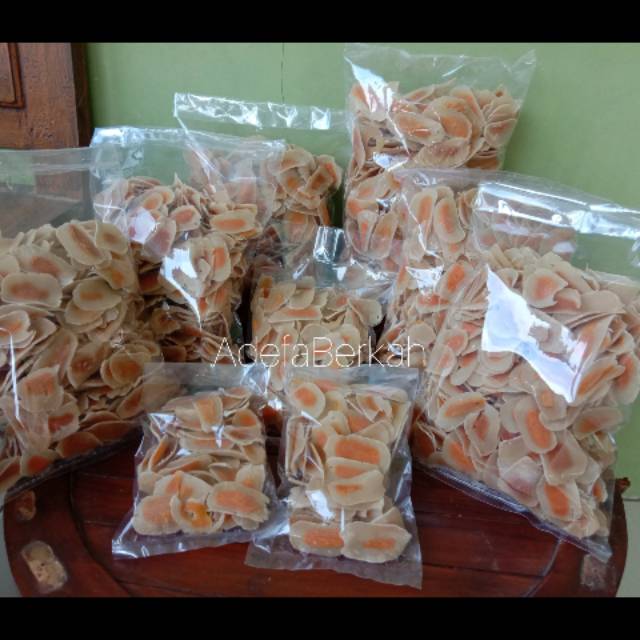 

Kerupuk TelurAsin Mentah(VarianRasa)