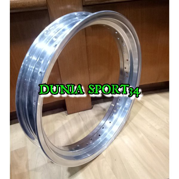 TOPPP set velg rossi xd silver polish 250x300x17 hole 36