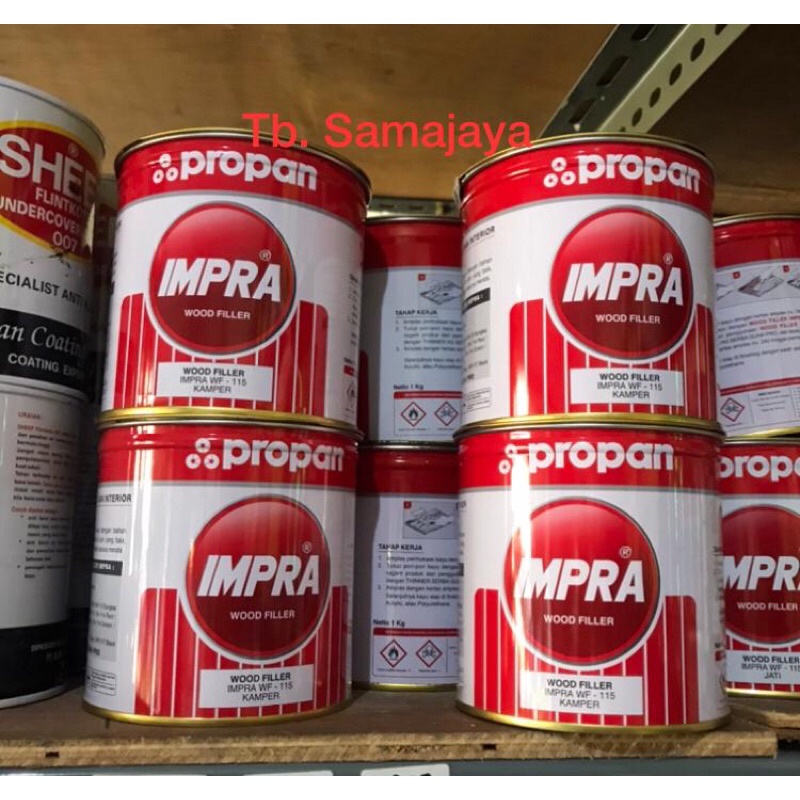 Wood Filler IMPRA KAMPER . Dempul kayu triplek