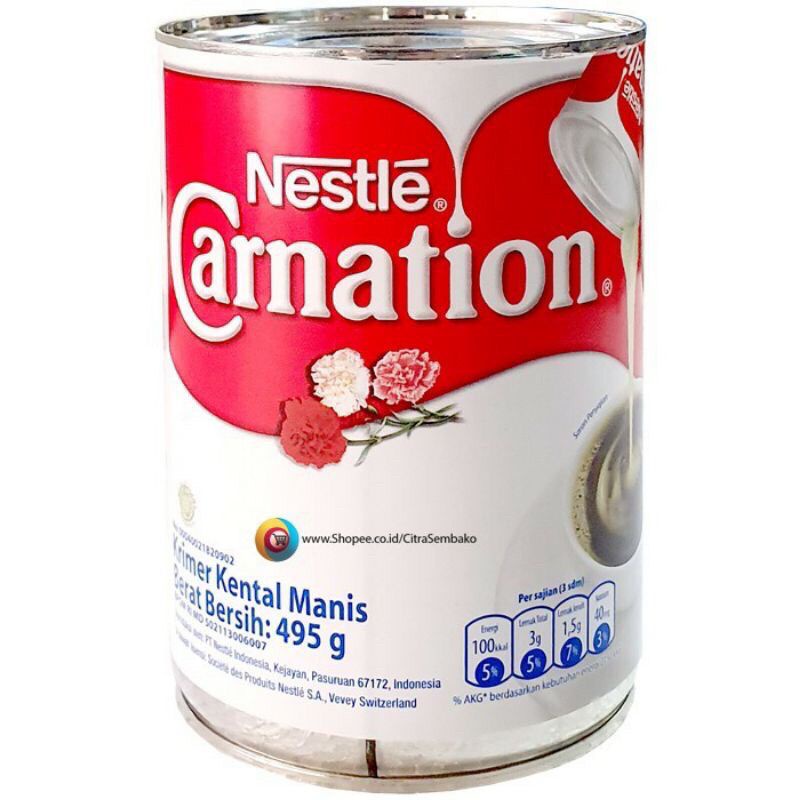 

NESTLE CARNATION KRIMER SUSU KENTAL MANIS 495GR