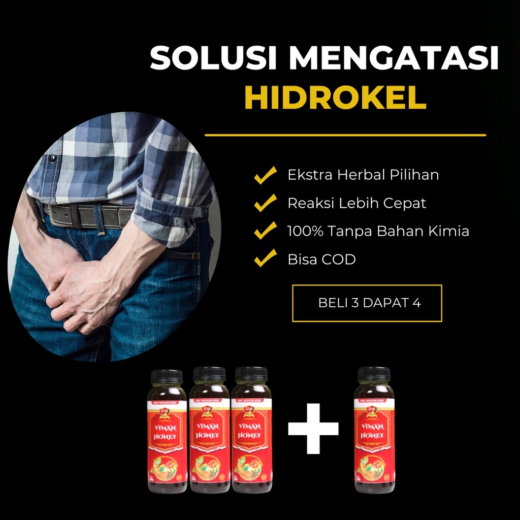 IDR Madu Viman  Obat Hidrokel   330 gram