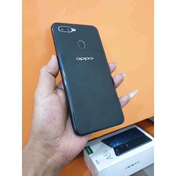 Oppo A5s RAM 3 ROM 32 GB Lengkap fulset Ori Segell
