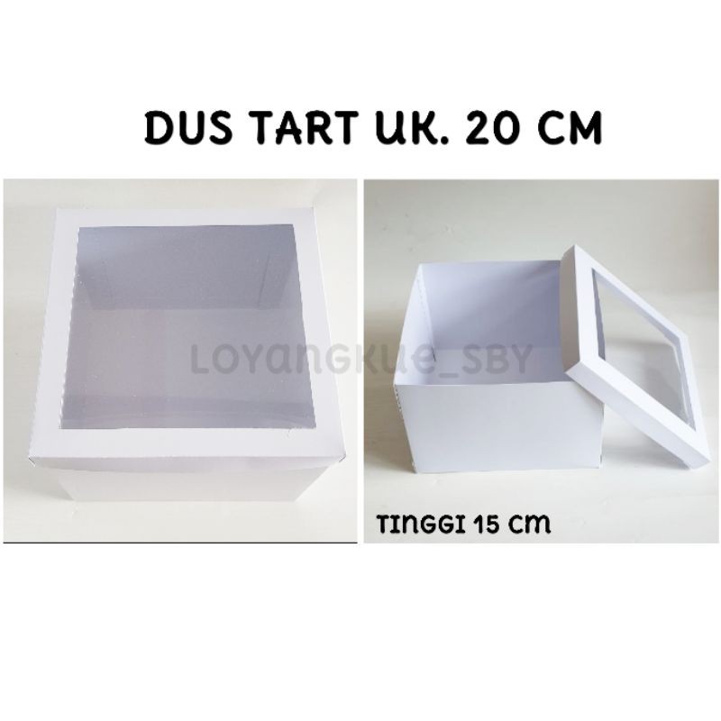 

DUS KUE TART 20 X 20 CM / DUS TART 20 X 20 CM