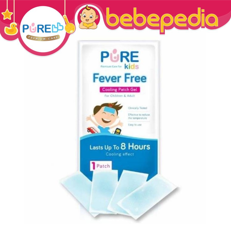 Pure Baby Pure Kids Fever Free | Plester Penurun Panas