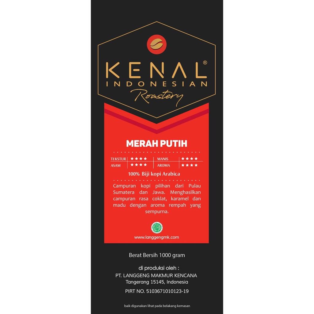 

Kenal Coffee Merah Putih bean
