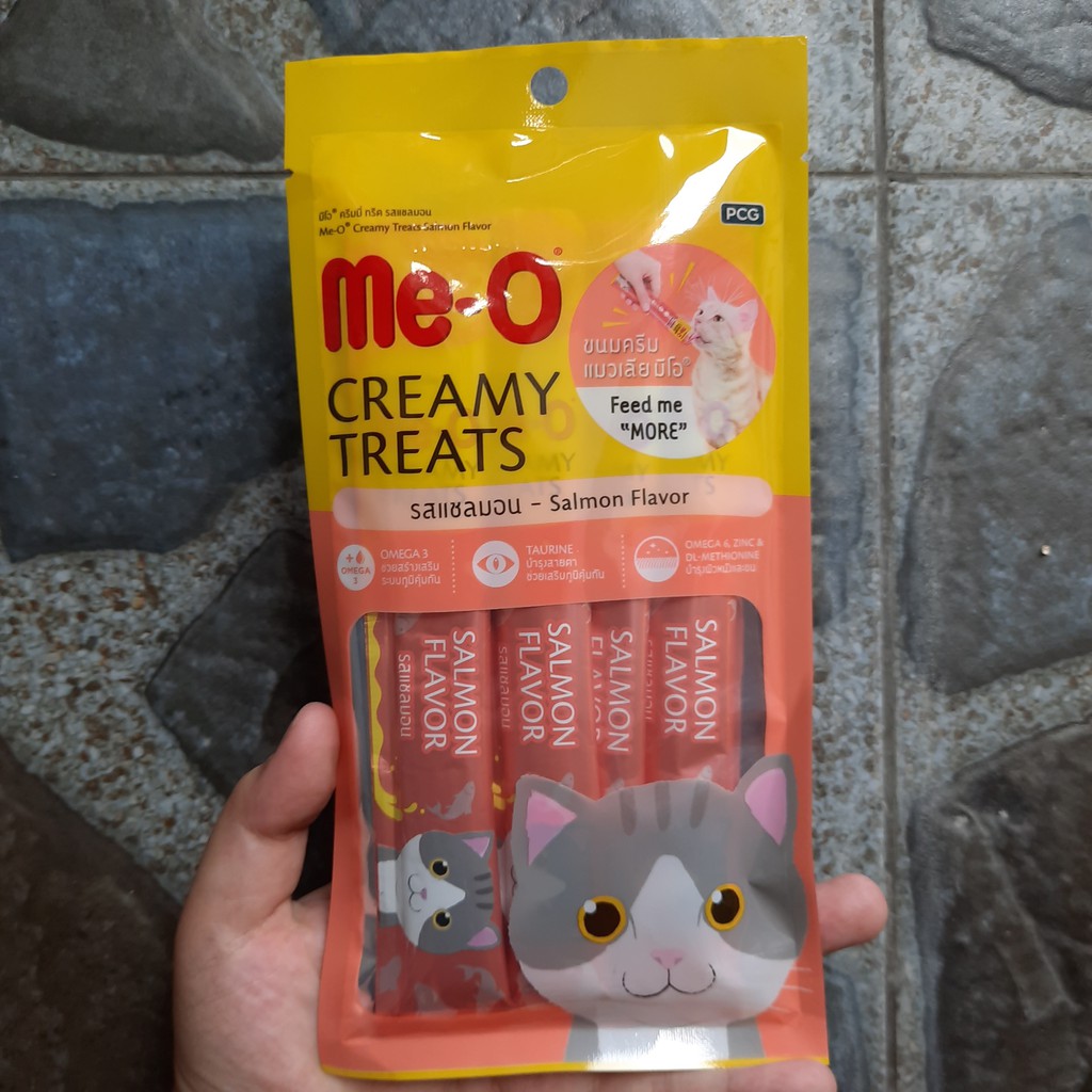 MeO Me-O Creamy Treats Salmon 60 gr