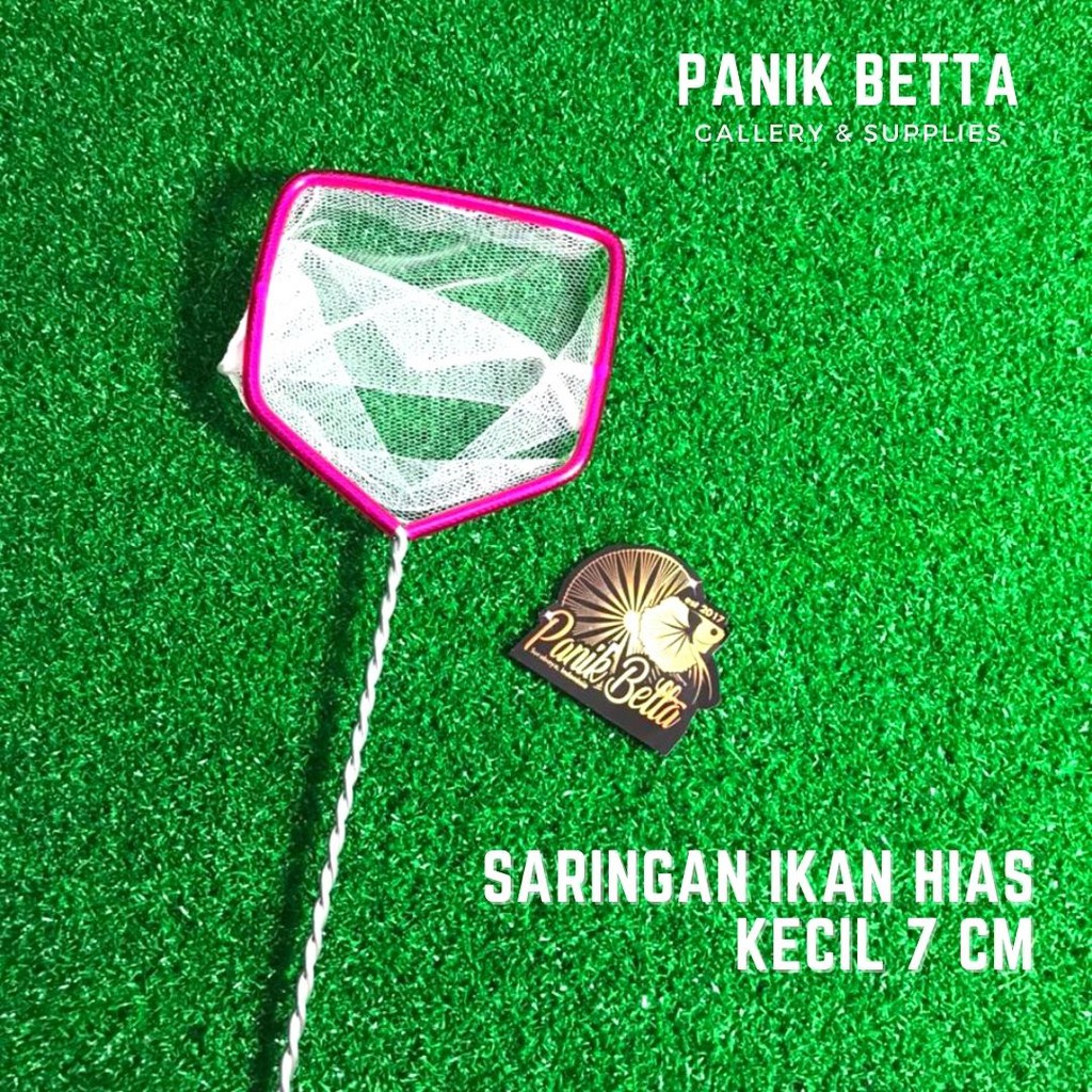 JARING KAIN IKAN HIAS/JARING IKAN CUPANG/SEROK IKAN/SEROK IKAN HIAS/SEROK CUPANG 7 CM